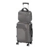 TraveLux Pro VI gurul&oacute;s bőr&ouml;nd szett sz&uuml;rke