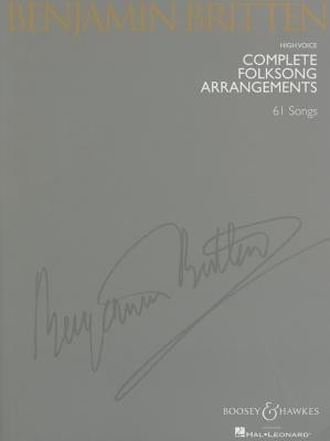 Complete Folksong Arrangements: 61 Songs for High Voice foto