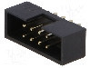 Conector IDC, 8 pini, pas pini 2mm, AMPHENOL - T823-108A1S100HEU