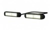 Set 2 Lumini de Zi DRL 12 LED Auto Universal 12/24V, Oprire Automata, Intensitate 1400 CD, IP68