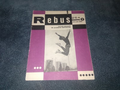REVISTA REBUS 20 IANUARIE 1968 foto