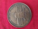 Medalie Liceul Petru Rares din orasul Piatra Neamt 1869-1969