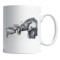 Cana alba personalizata &quot;elephants&quot;, INOVATIX&reg;. 330ml