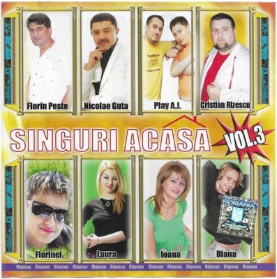 Various - Singuri Acasa Vol.3, CD foto