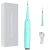 Dispozitiv pentru Curatarea Dintilor, Aparat Indepartare Tartru si Placa Bacteriana Ultrasonic, Portabil, cu 3 Moduri de Lucru, IPX6, 200mAh, Albastru