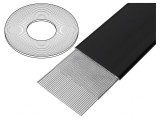 Cablu bandă 1,27mm 9x28AWG PVC negru 30,5m