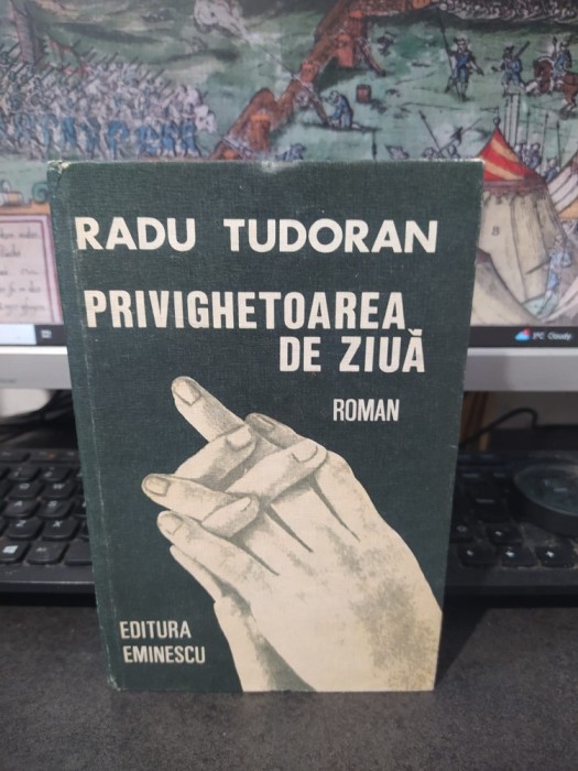 Radu Tudoran, Privighetoarea de ziuă, Sf&icirc;rșit sf&acirc;rșit de mileniu 5, coperta de Tudor Jebeleanu, editura Eminescu, București 1986, 049