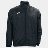 Jachetă Impermeabilă Bărbați Joma Iris Neagră - Antrenament, Buzunare Laterale, Poliester 100%