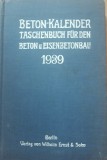 Beton kalender Taschenbuch fur den beton u eisenbetonbau - Agenda 1939