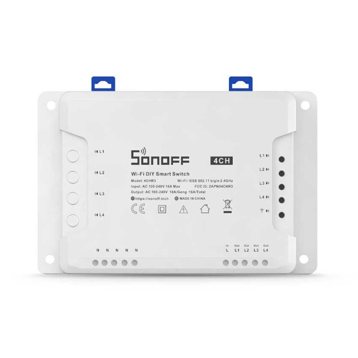 Releu wireless Wi-Fi 4 canale Sonoff 4CH R3