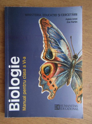 Aglaia Ionel - Biologie. Manual pentru clasa a VI-a foto