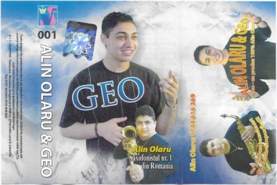 Caseta Alin Olaru &amp;amp; Geo &amp;lrm;&amp;ndash; Alin Olaru &amp;amp; Geo, originala, manele foto