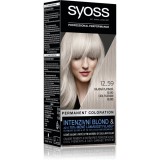 Syoss Permanent Cool Color Culoare permanenta pentru par cu subton rece culoare 12-59 Cool Platinum Blond 1 buc