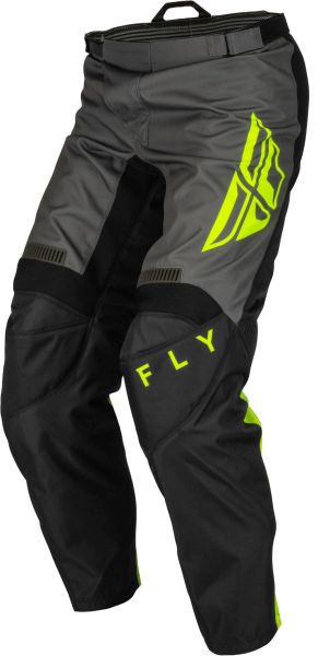 Pantaloni Off-Road Fly Racing F-16 Gri / Galben / Negru Marimea 34 FLY 376-93034