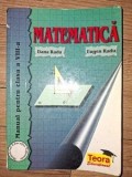 Matematica. Manual pentru clasa a 8-a - Dana Radu, Eugen Radu