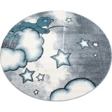 Cumpara ieftin Covor Kids Albastru V5 120x120 cm