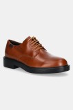 Camper pantofi de piele Dean barbati, culoarea maro, K100979-004