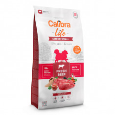 Calibra Life Senior Small, XS-S, Vită, hrană uscată monoproteică câini, 1.5kg