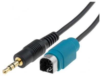 Adaptor Auxiliar Alpine Jack 3,5mm foto