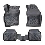 Cumpara ieftin Covorase Auto Cauciuc Umbrella Ford Mondeo III 2000-2007 Negre Set Dedicat Protectie Premium Impermeabile