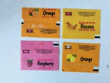 Lot 4 buc - Ambalaj guma de mestecat, DANDY Chewing Gum, anii 80