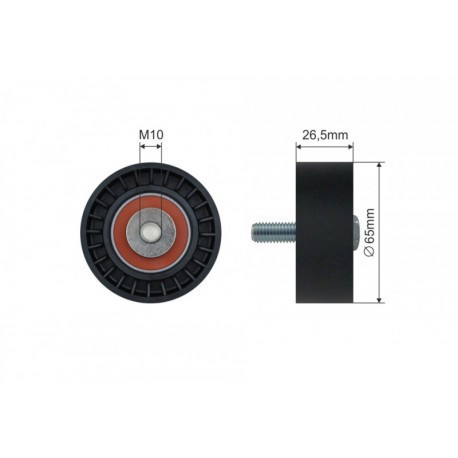 Rola Intinzator Curea Vectransmisie,Citroen Xsara,13-95