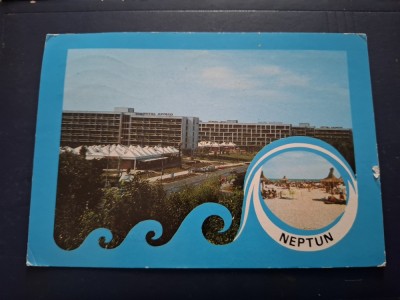 Carte postala neptun foto