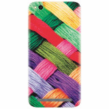 Husa silicon pentru Xiaomi Redmi 4A, Colorful Woolen Art