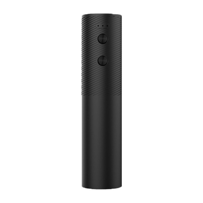 Tirbuson Electric, Deschizator Sticle de Vin, Incarcare USB, 20 x 4.6 cm, Negru