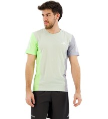 Tricou cu maneca scurta pentru barbati Adidas Own The Run Colorblock, XL - OUTLET