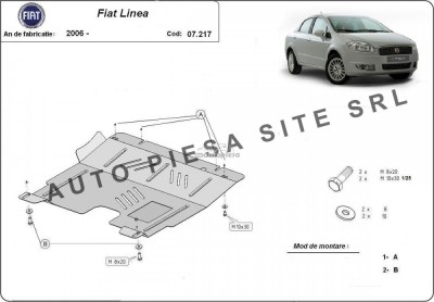 Scut metalic motor Fiat Linea fabricat incepand cu 2006 APS-07,217 foto