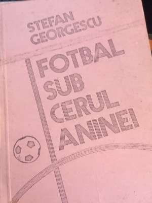 FOTBAL SUB CERUL ANINEI STEFAN GEORGESCU BANAT foto