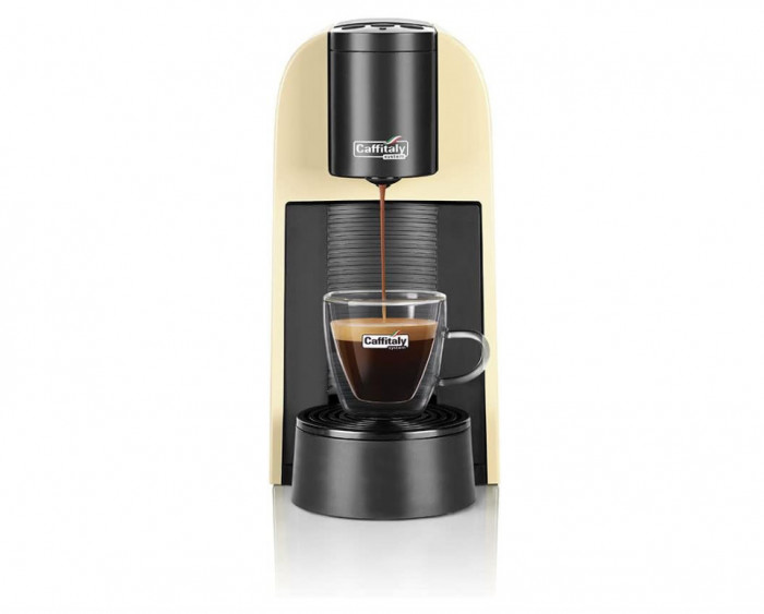 Caffitaly System Espressor VOLTA S35 pentru capsule originale R-Smart, galben - SECOND