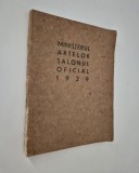Carte veche Salonul Oficial 1929 Pictura Sculptura Desen