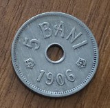 Moneda 5 Bani 1906 J Rom&acirc;nia - Colecție Numismatică