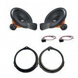 Pachet difuzoare auto usi Fata Mercedes-Benz C Class W204 2011-2015 Hertz Dieci 80 W