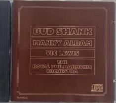 Bud Shank, Manny Albam, Vic Lewis, The Royal Philharmonic Orchestra &lrm;&ndash; Bud Shank Plays _ NM / NM cd muzica jazz _ Mole Jazz