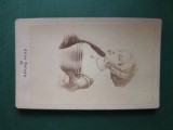 fotografie galerie historique -Paris ,dimensiuni 11 cm x 6 cm, anii 1900, ,personalitati istorice -ANA BOLYEN