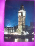 HOPCT 17494 NOCTURNA PARLAMENTUL - LONDRA --ANGLIA -UK --EUROPA -NECIRCULATA