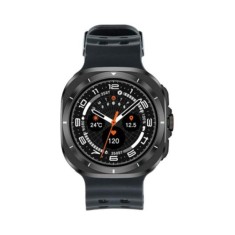 Ceas Smart AMOLED 1.43, functii inteligente Smartwatch XO Ultra Negru