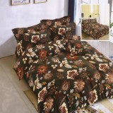 Cumpara ieftin Lenjerie pat dublu,bumbac finet,6 piese,cearceaf normal 220x240cm, cearceaf pilota 200x220cm, 2 fete de perna 50x70, 2 fete de perna 70x70-M293