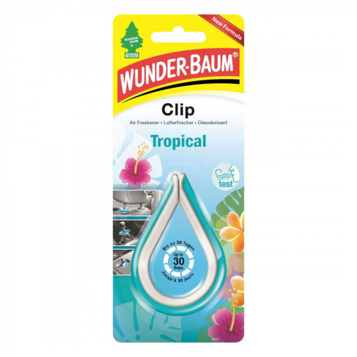 Odorizant Auto Clip Wunder-Baum Tropical 147332 7612720841738