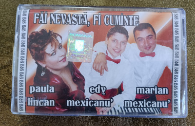 Paula Lincan, Edy și Marian Mexicanu, casetă cu muzică lăutărească foto