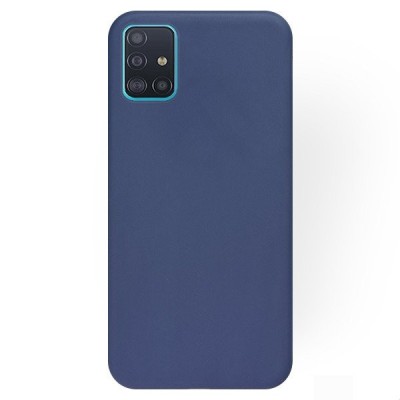 Husa pentru SAMSUNG Galaxy A51 - Ultra Slim Mat (Bleumarin) foto