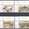 DB1 Fauna Africana Gambia 1984 WWF Crocodili 4 v. MNH