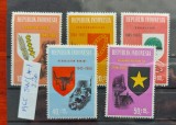 TS21 - Timbre serie - Republik Indonesia - 1965, Stampilat