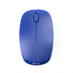 Mouse wireless USB 1000 dpi albastru, Ngs foto