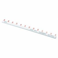 Bareta de alimentare 1P busbar pin 13M 80A Gewiss gri GW96500