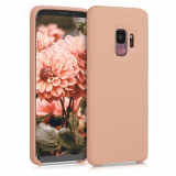 Husa pentru Samsung Galaxy S9, Silicon, Rose Gold, 44182.138