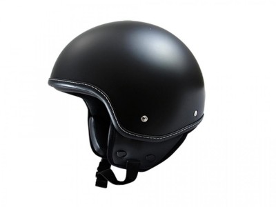 Casca chopper TRENDY 18 T-101, negru mat marimea XS foto